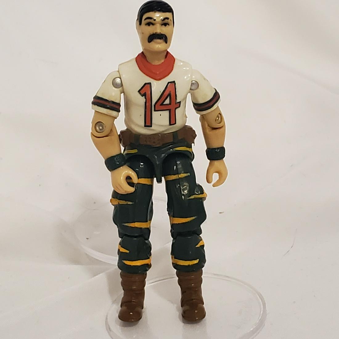 Vintage 1988 Hasbro G.I. Joe Bazooka: Figure have no apparent isssues appear in great condition. As for the O ring this as well as any of the figures in this lot have original parts. Some are in excellent condition some could use replacin
