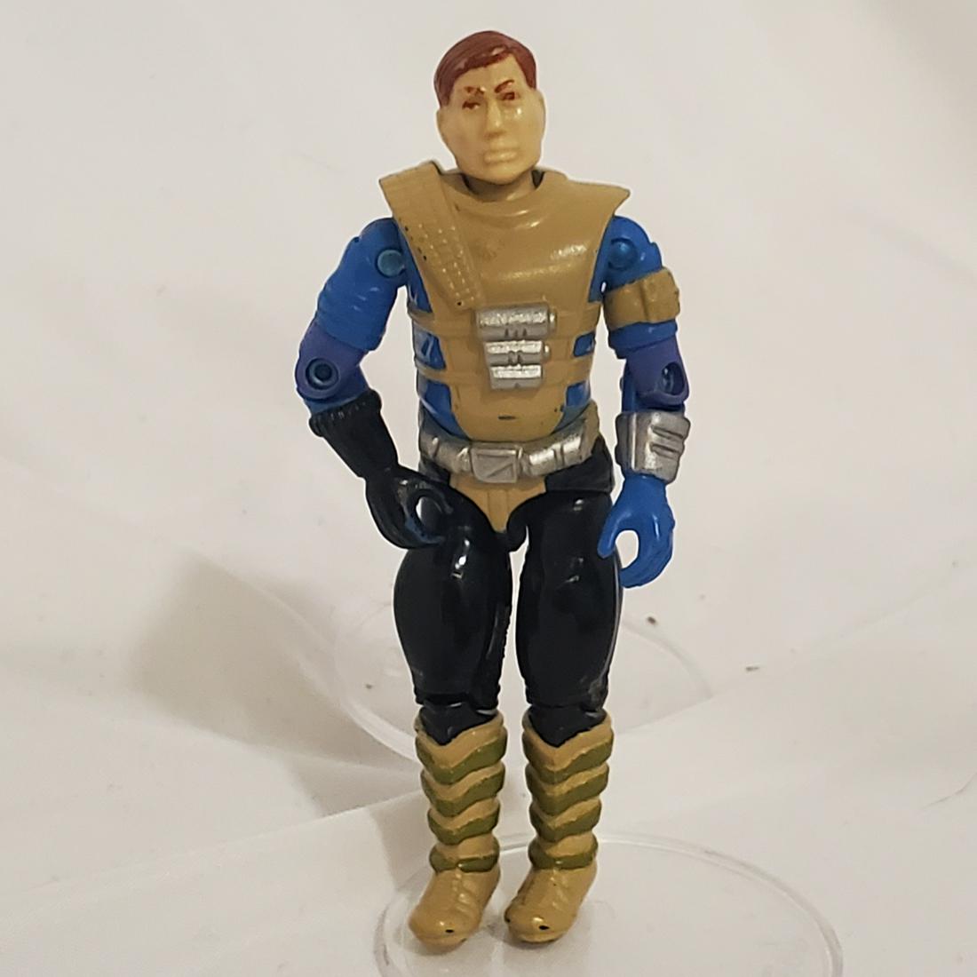 Vintage 1987 Hasbro G.I. Joe Knockdown: Figure have no apparent isssues appear in great condition. As for the O ring this as well as any of the figures in this lot have original parts. Some are in excellent condition some could use replacin