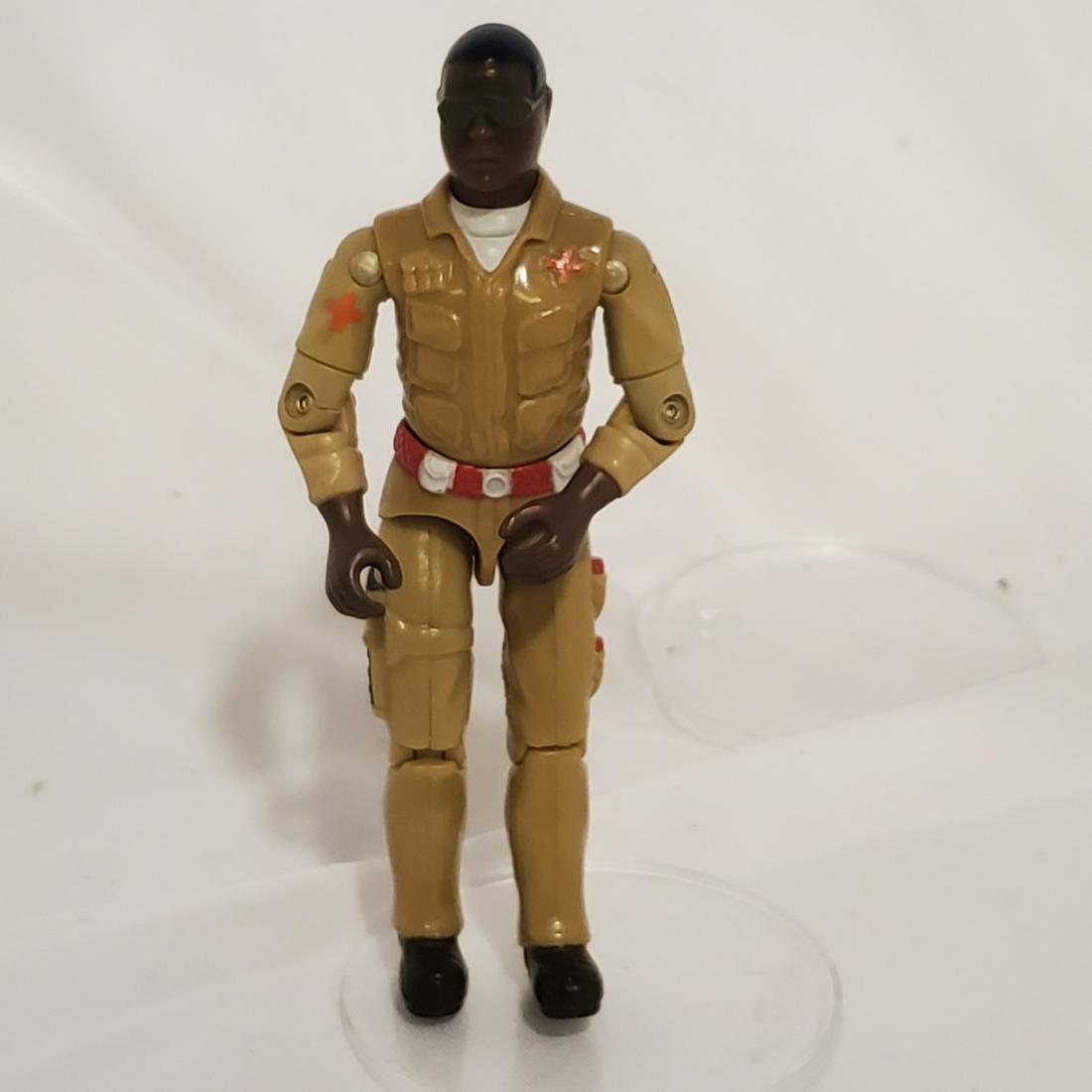 Vintage 1988 Hasbro G.I. Joe Doc: Figure have no apparent isssues appear in great condition. As for the O ring this as well as any of the figures in this lot have original parts. Some are in excellent condition some could use replacin