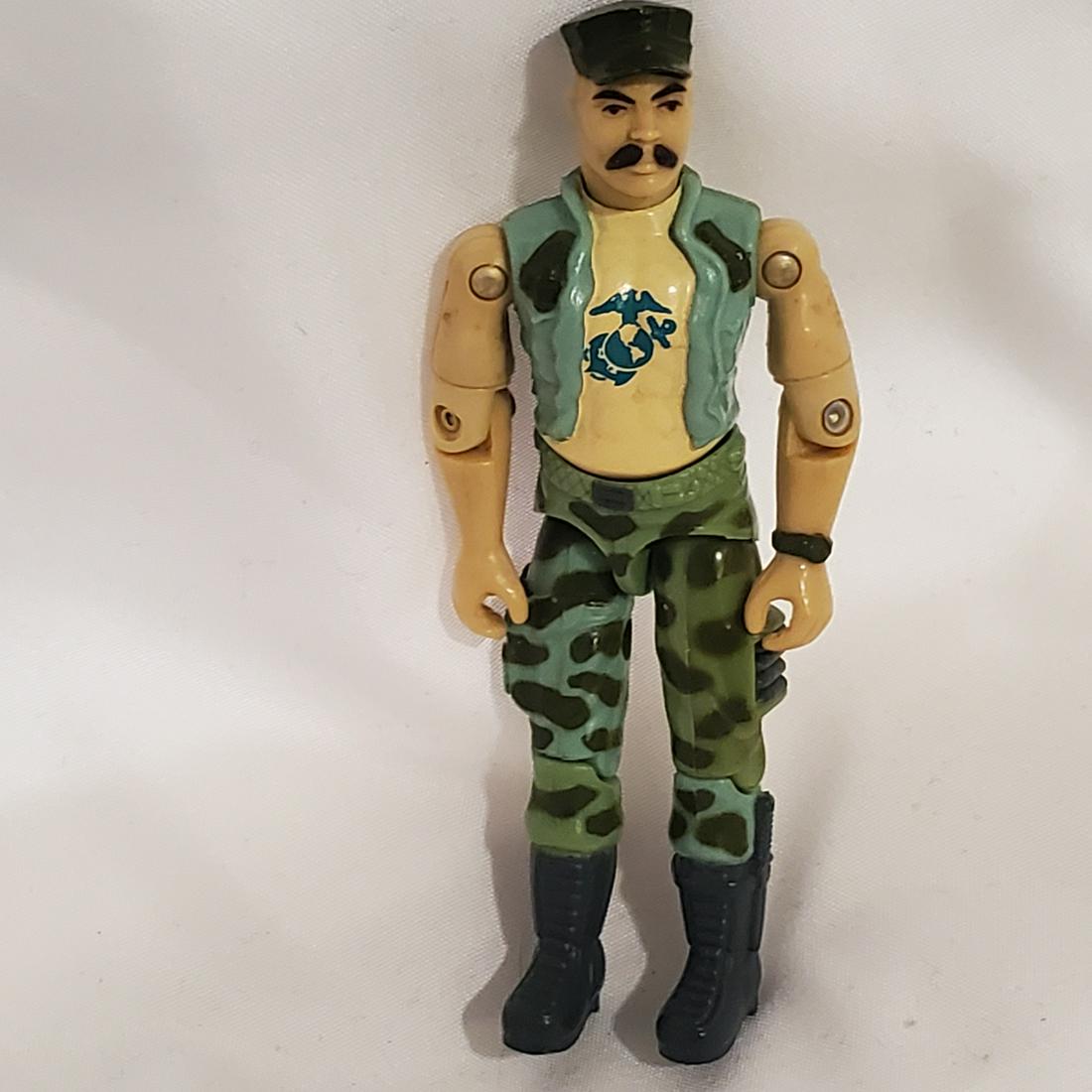 Vintage 1983 Hasbro G.I. Joe Gung Ho: Figure have no apparent isssues appear in great condition. As for the O ring this as well as any of the figures in this lot have original parts. Some are in excellent condition some could use replacin