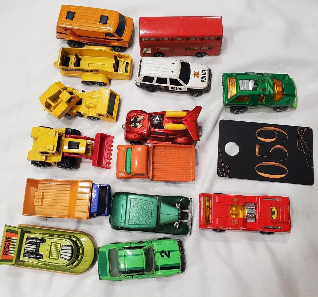 Variety of Vintage Hot Wheels, Matchbox, Dinkey, & Others: All toy cars are in a good to outstanding condition. They do have wear for their age. Please read carefully. Description given is based on opinion unless otherwise documented. We ask that you look at