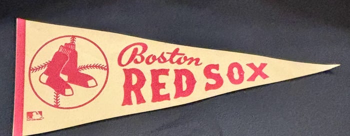 Vintage Boston Red Sox Pennant