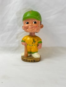 Vintage 1960 Oakland A's Bobblehead