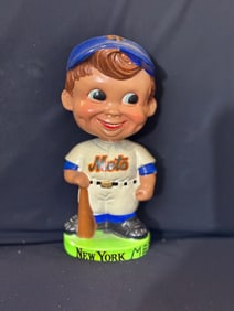 Vintage 1960s NY Mets Bobblehead