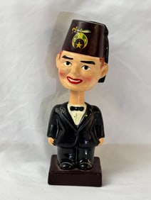 Rare Masonic Bobblehead