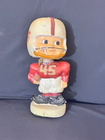 Vintage Football Player Bobblehead - #45