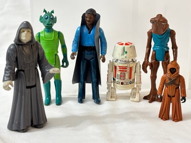 Group of 6 Original Kenner Star Wars Action Figures