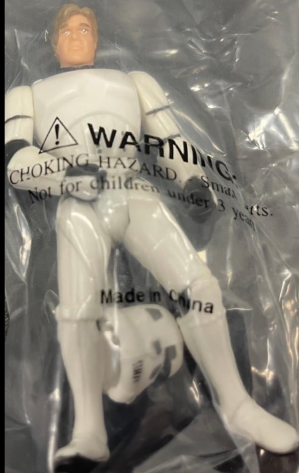 Kenner Mail Away Cereal Hans Solo Action Figure/ Original Package: See photos
