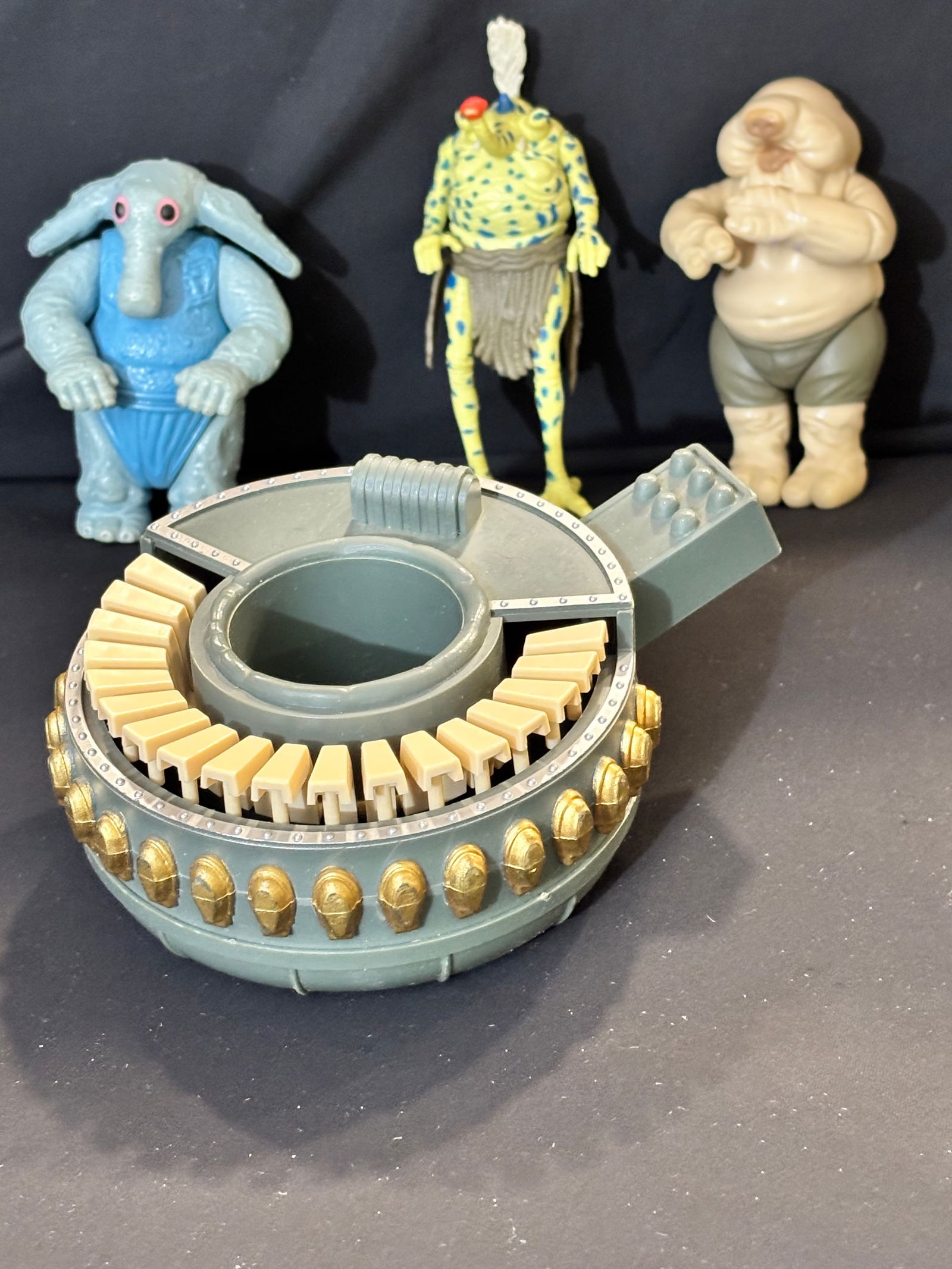Star Wars ROTJ Rebo Max & His Band Snootles & Mr McDroopy: Loose figure with piano. Great condition. See photos.