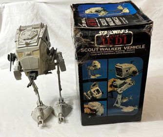 Star Wars ROTJ Scout Walker Vehicle w/ Foreign Box