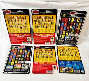 Original Kenner Star Wars Action Figure Cards - ESB