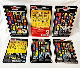 Original Kenner Star Wars Action Figure Cards - ESB
