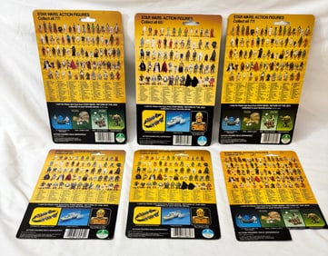 Original Kenner Star Wars Action Figure Cards - ROTJ