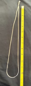 Approx. 28 Inch Marked 925 Silver Chain