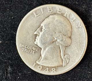 Silver 1948 Quarter