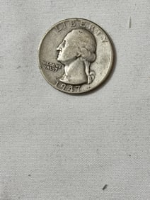 1947 Silver Quarter