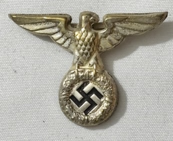 Nazi Kepi Eagle Cap Insignia Pin