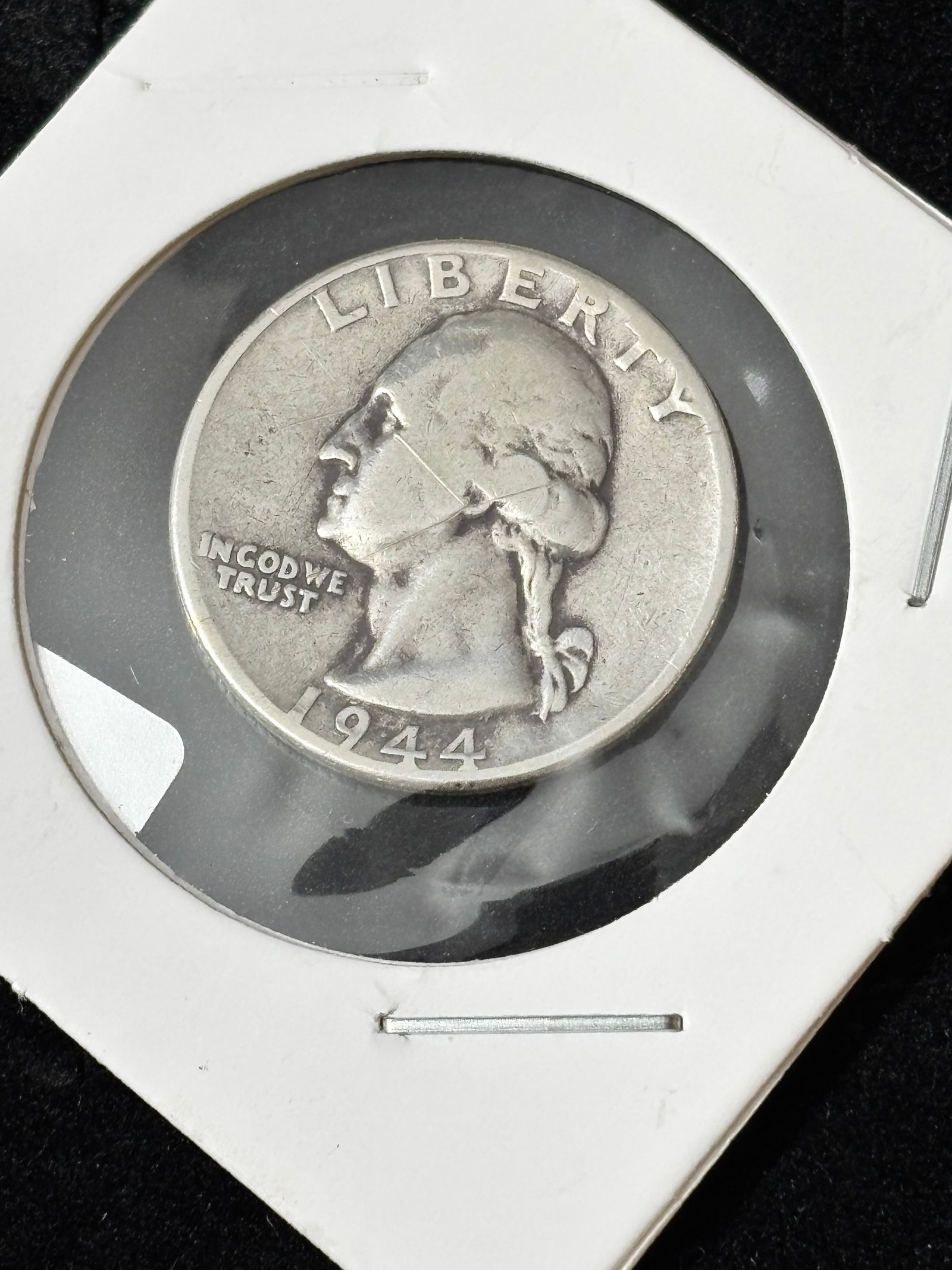 1944 Silver Quarter: See photos