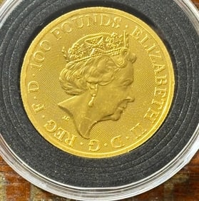 2021 Elizabeth II One Ounce Gold Round
