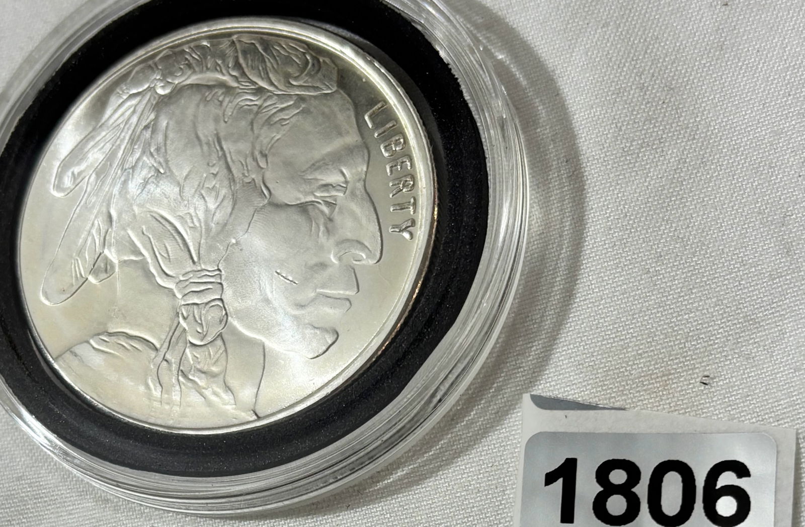 One Troy Ounce Silver Round (1 of 2)