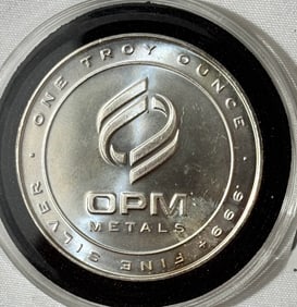 One Troy Ounce Silver Round