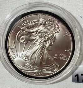 2013 Walking Liberty Silver One Ounce Coin