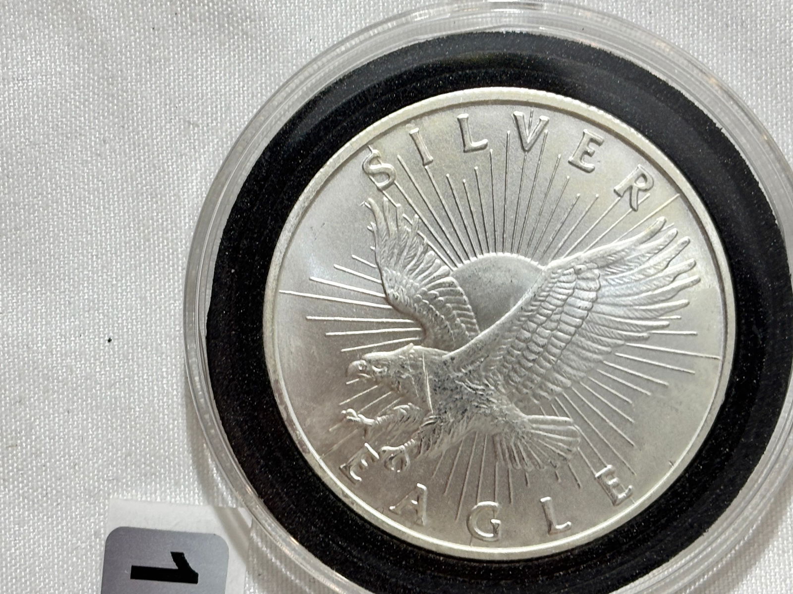 One Ounce Silver Round (1 of 2)
