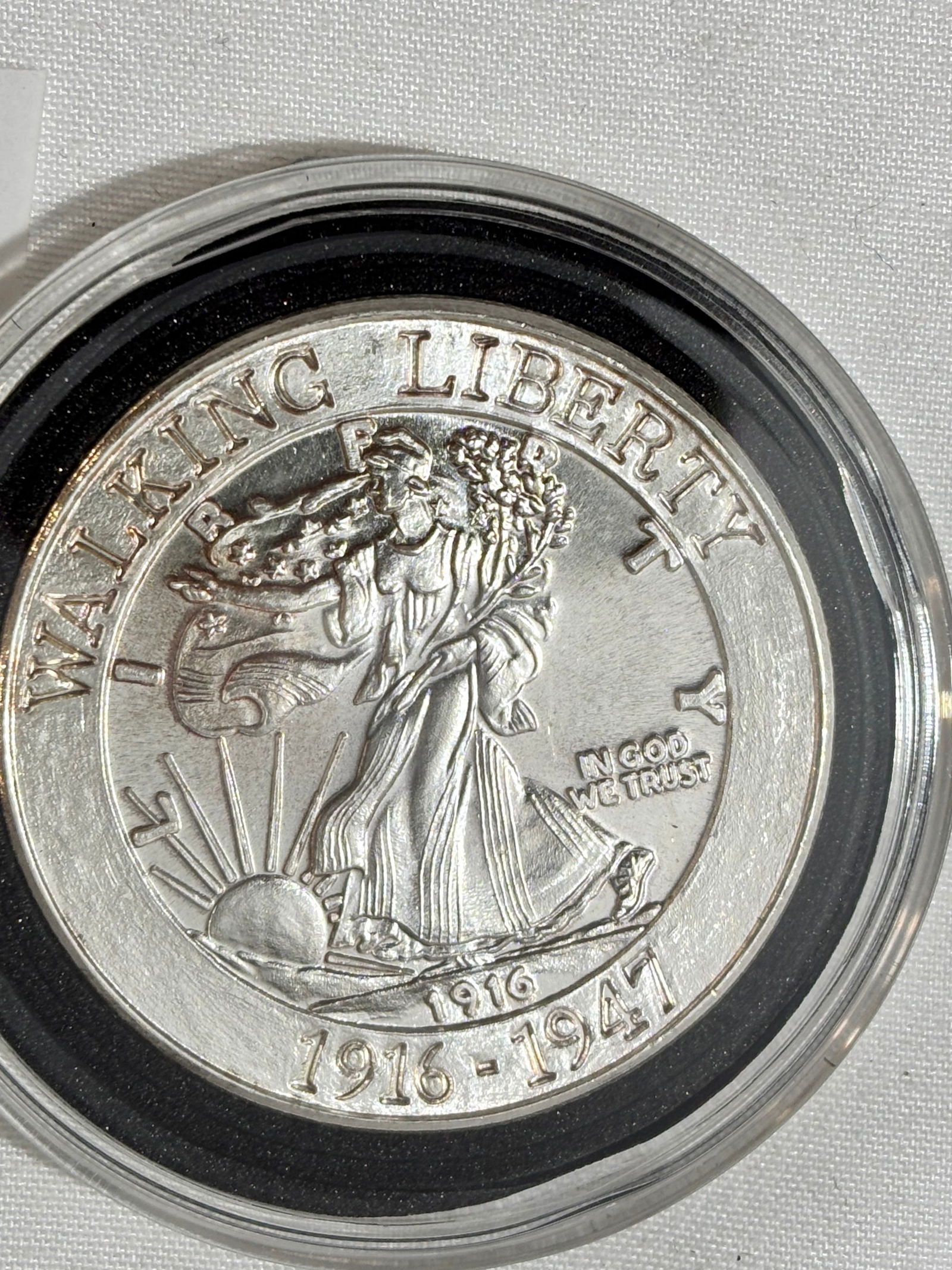 One Troy Ounce Silver Round (1 of 2)