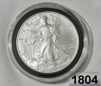 2007 Walking Liberty Silver One Ounce Coin