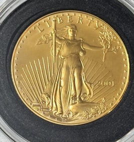 2001 One Troy Ounce Gold Coin