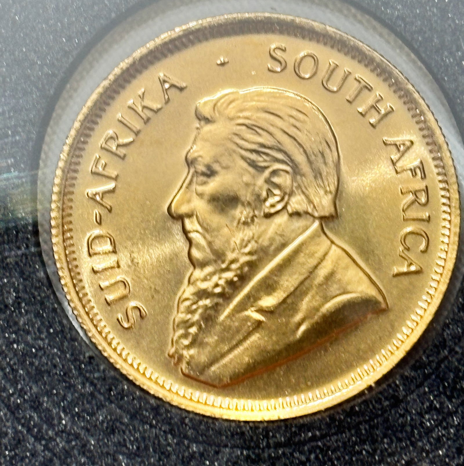 One Quarter Ounce Krugerrand Gold Coin (1 of 2)