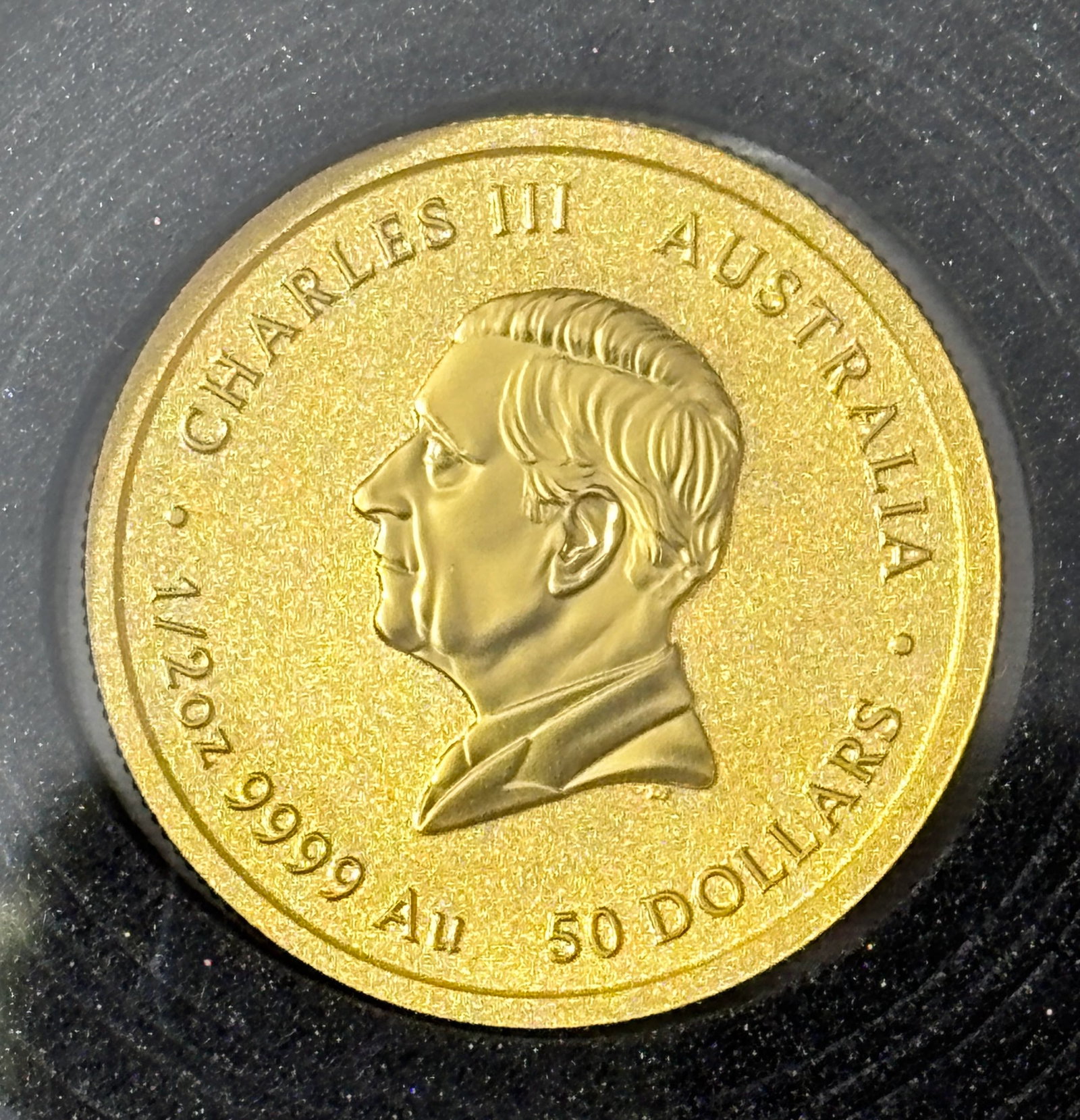 Australian Gold One Half Ounce Gold Coin: Pure .999/ 15 grams