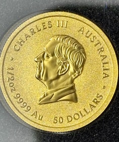 Australian Gold One Half Ounce Gold Coin