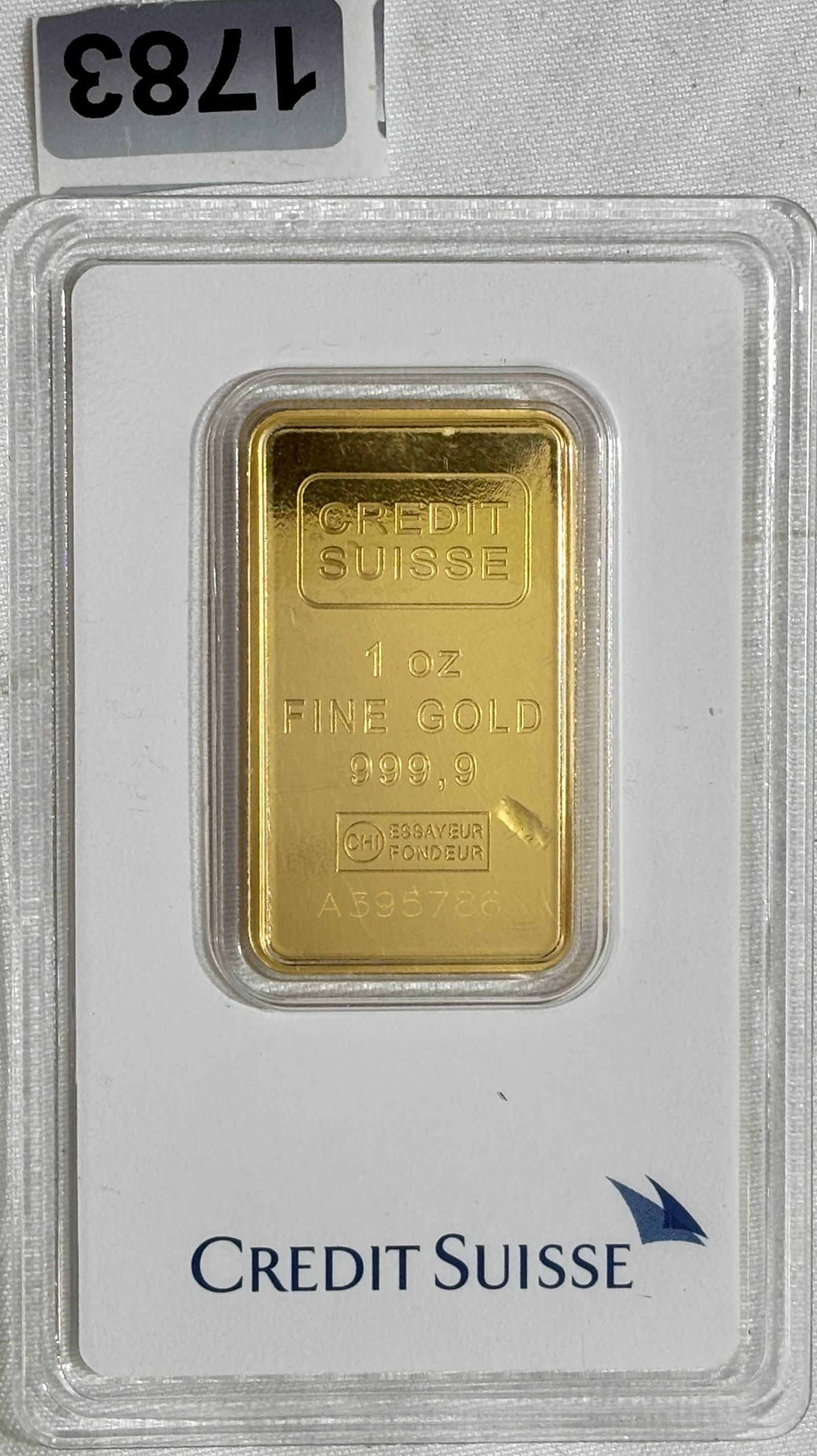 One Ounce Gold Bar SUISSE Packaged and Sealed (1 of 2)
