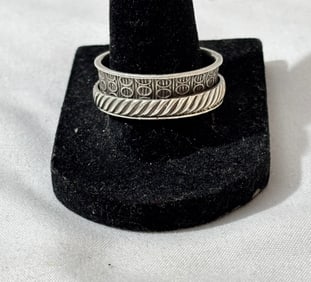 Silver Spinner Ring - Sz 11