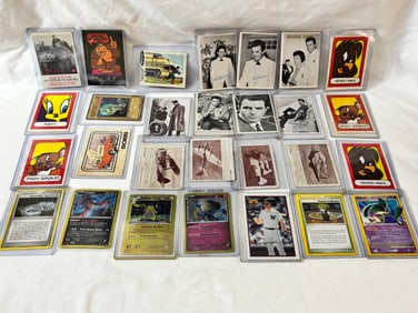Lot of 28 Various Trading Cards 1960s on up