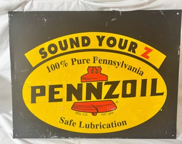 Vintage Pennzoil Sign