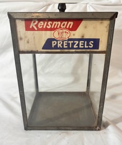 Vintage Reisman Pretzels Country Counter Store Display