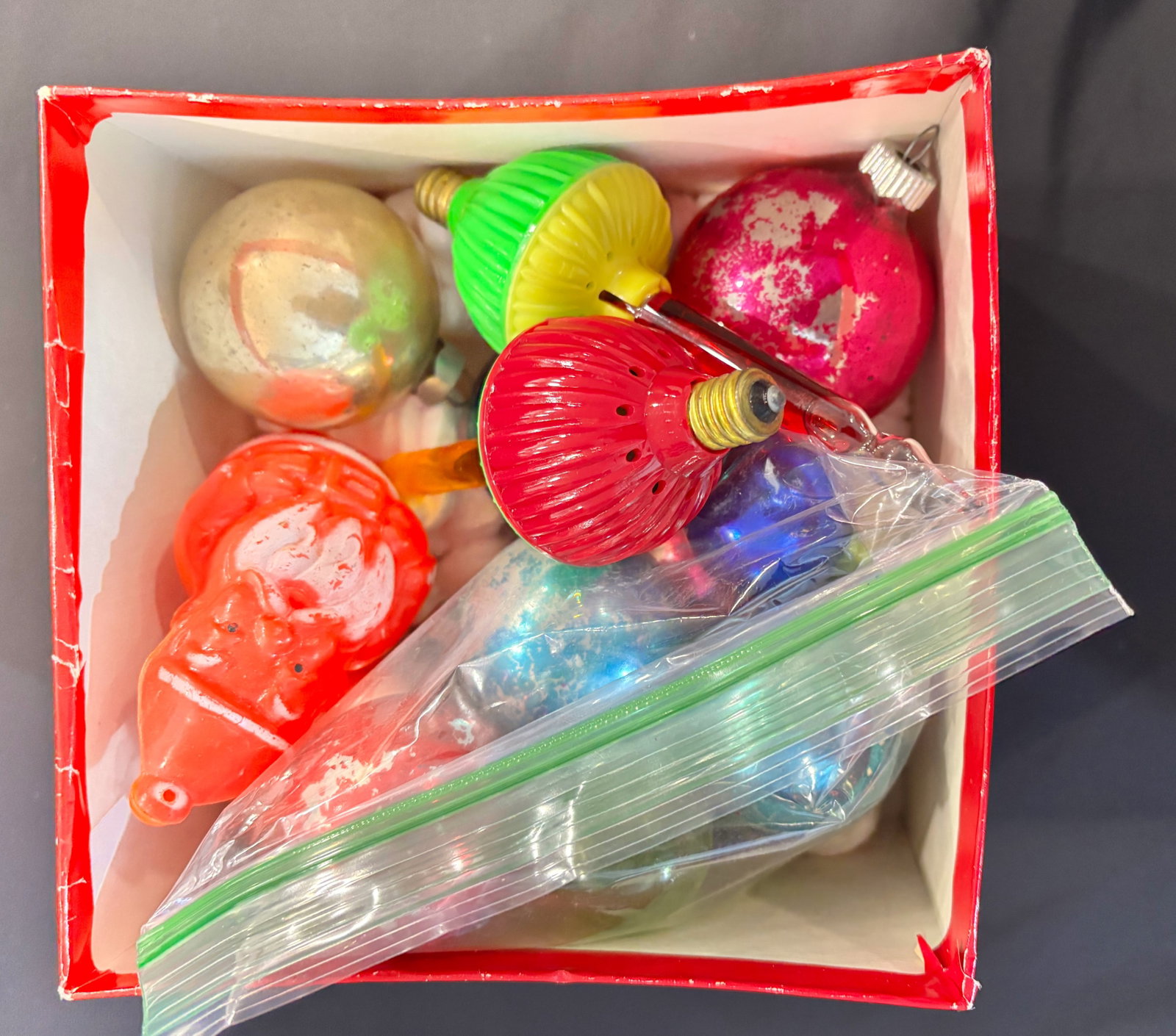 Vintage Christmas Ornaments: See photos.