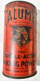 Vintage Calume Baking Powder Tin