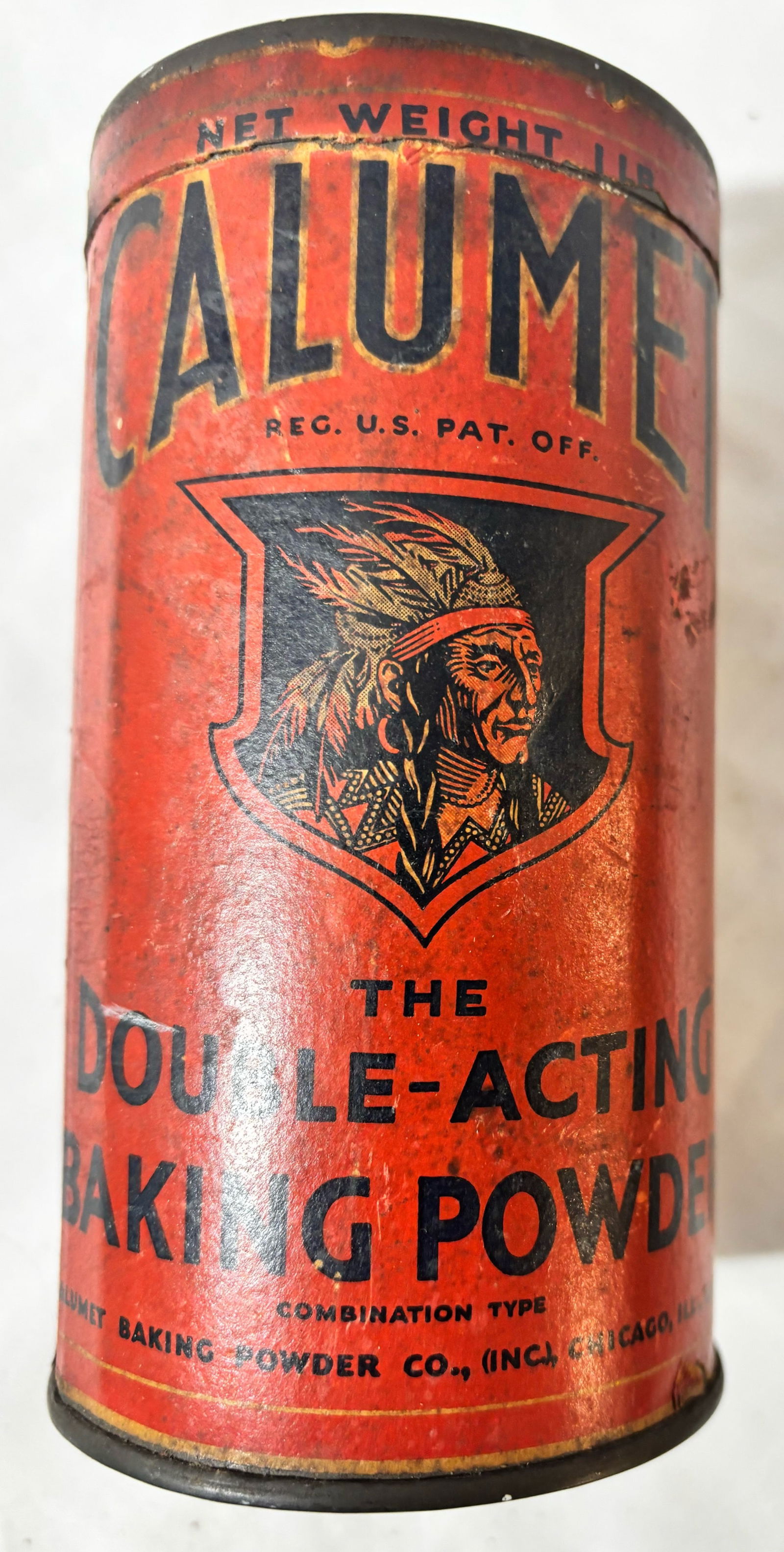 Vintage Calume Baking Powder Tin (1 of 2)
