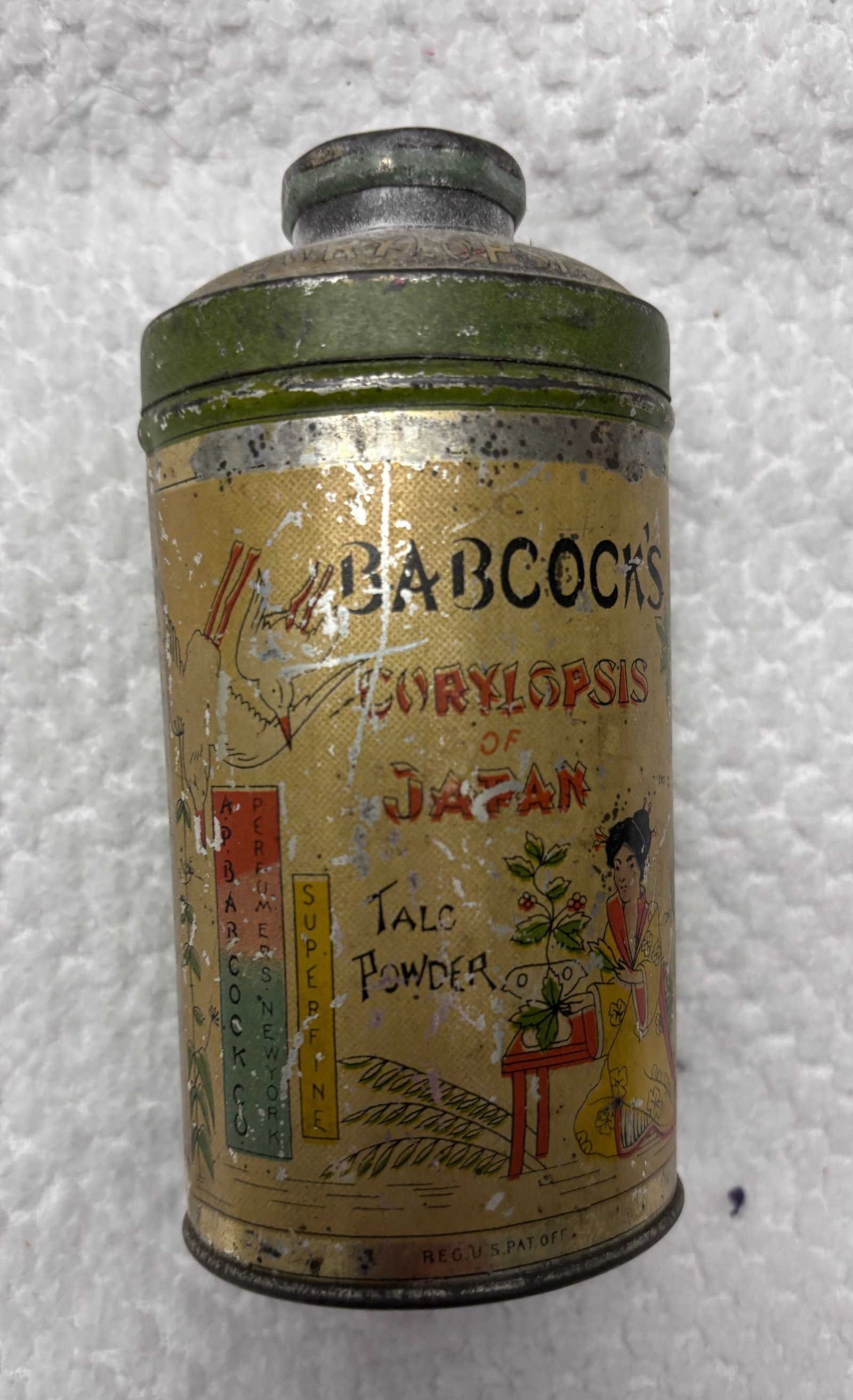 Babcock's of Japan Tin: See Photos