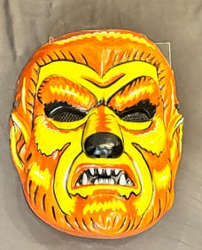 Classic Cooper Style Wolfman Halloween Mask NWT