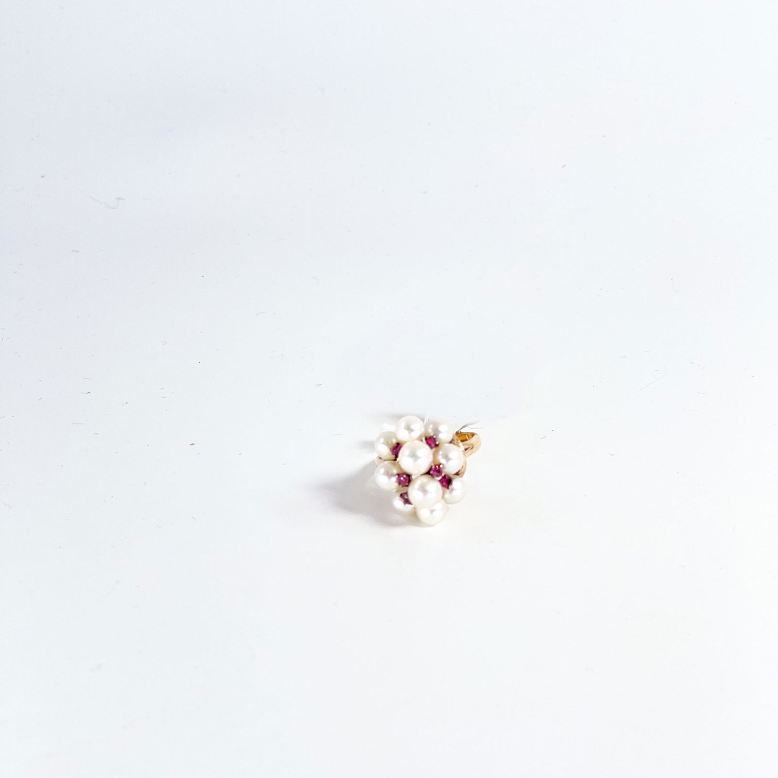 Pearl and Ruby Ring (1 of 4)
