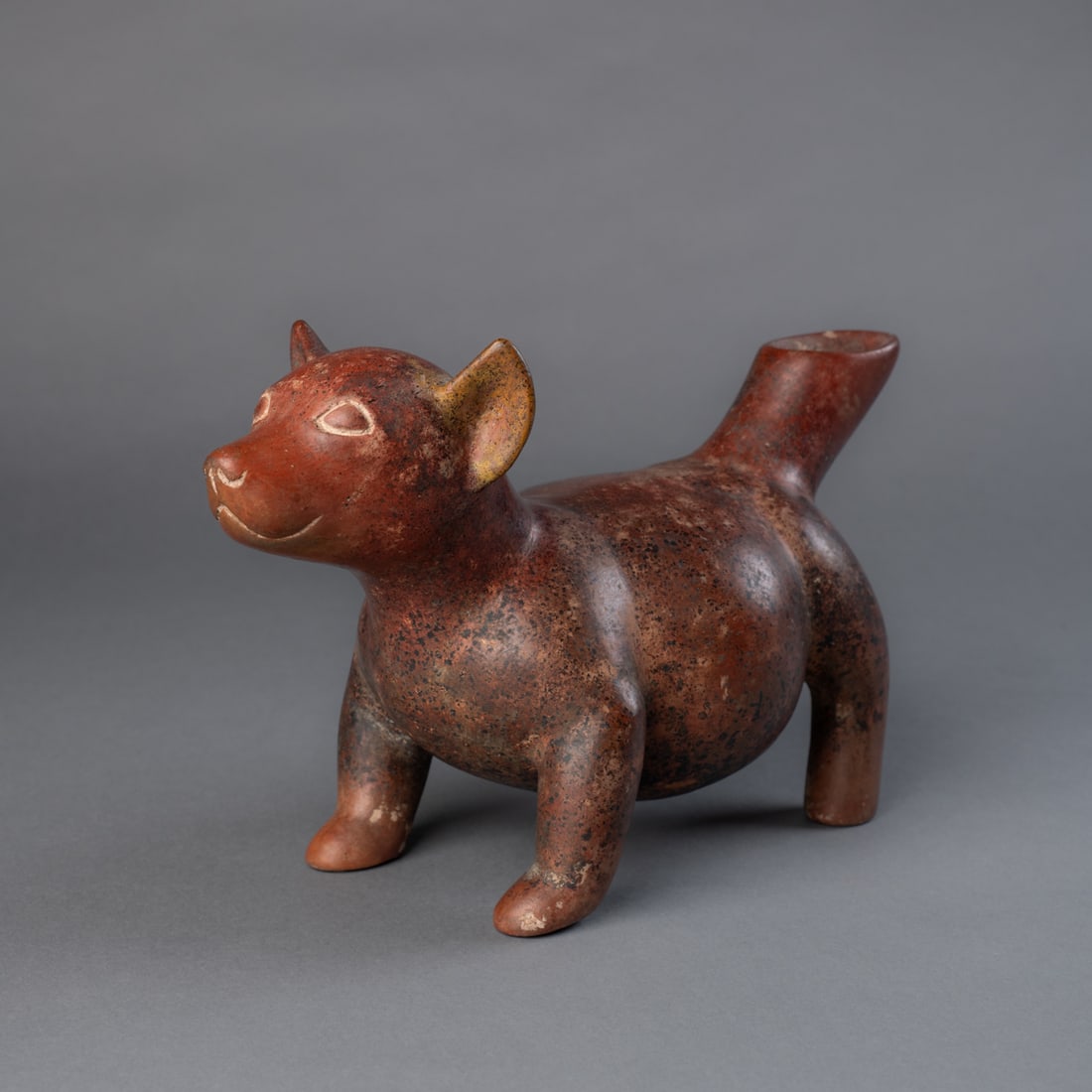 A Pre-Columbian pottery dog (1 of 5)