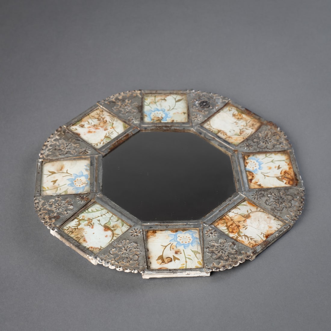 A Jose Apodaca tin-work mirror (1 of 3)