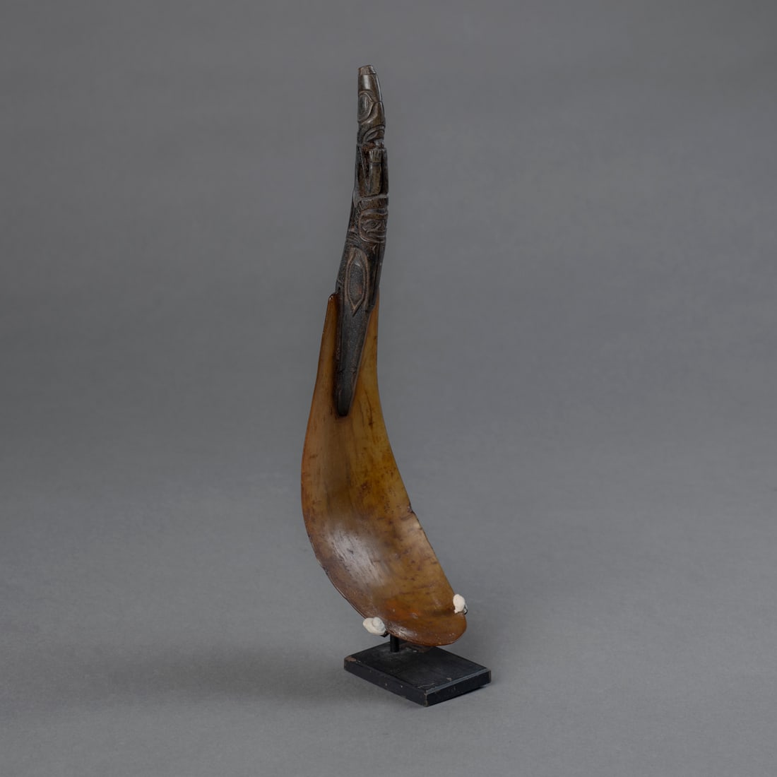 A Northwest Coast horn spoon (1 of 4)