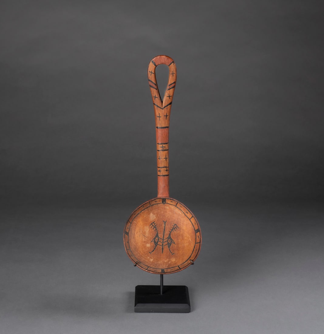 An Eskimo wood spoon (1 of 5)