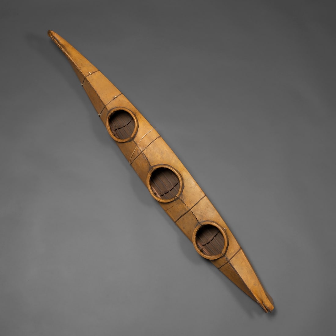 An Eskimo bidarka kayak (1 of 4)