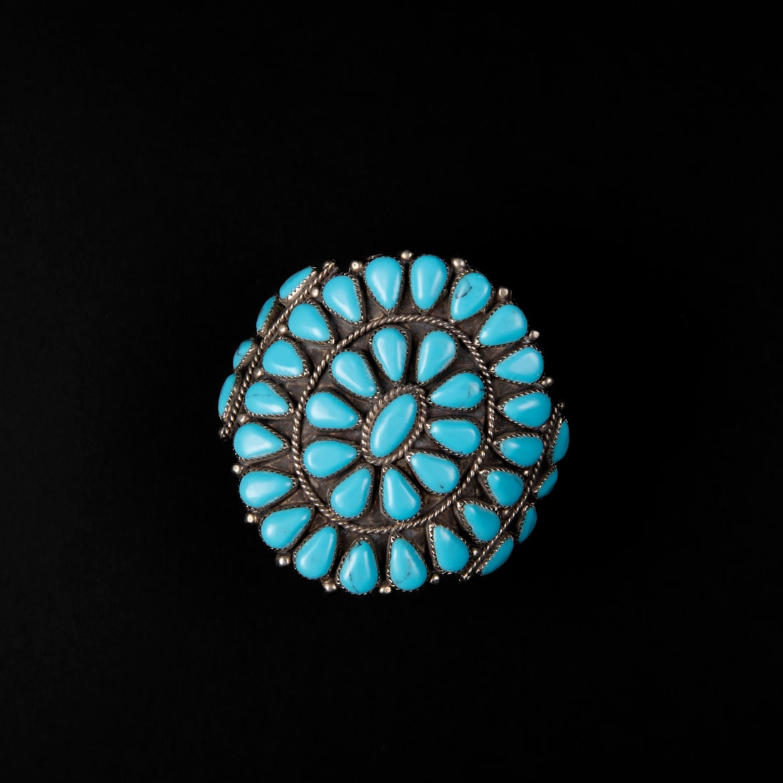A large Zuni cluster bracelet (1 of 4)